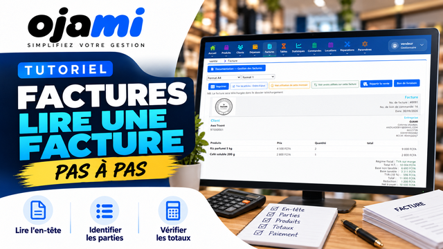 Factures — Lire une facture | Tutoriel Ojami