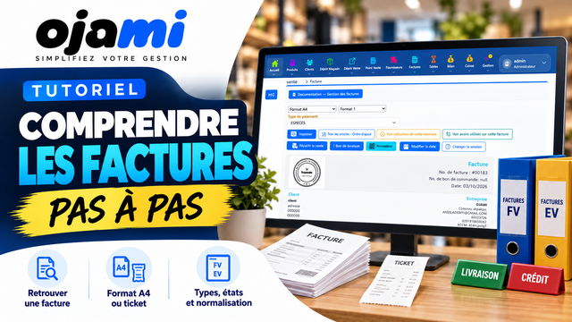 Comprendre les types, formats et états des factures | Tutoriel Ojami