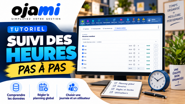 Suivi des heures | Tutoriel Ojami