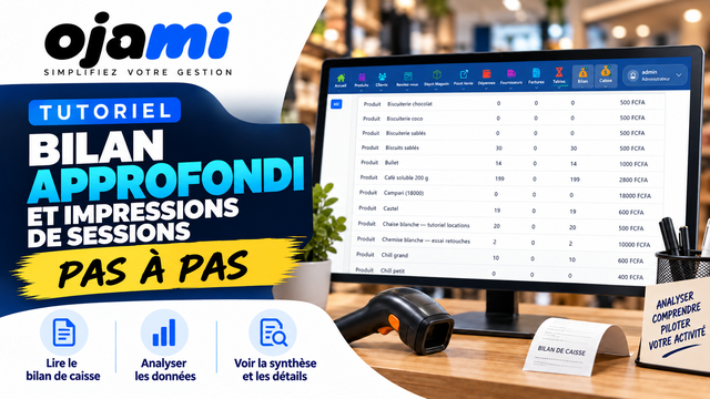 Bilan approfondi et impressions de sessions | Tutoriel Ojami