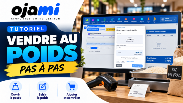 Vendre au poids | Tutoriel Ojami
