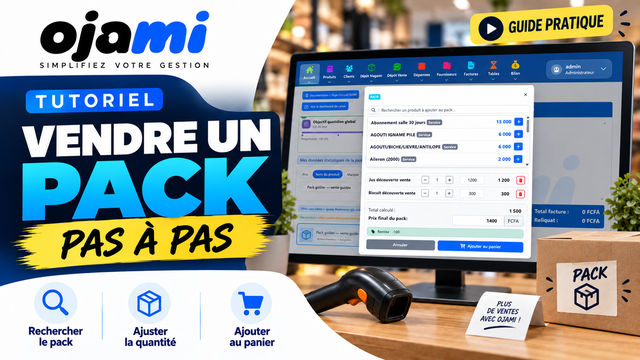 Vendre un pack | Tutoriel Ojami
