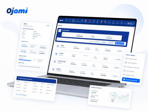 Aperçu de Clients dans Ojami