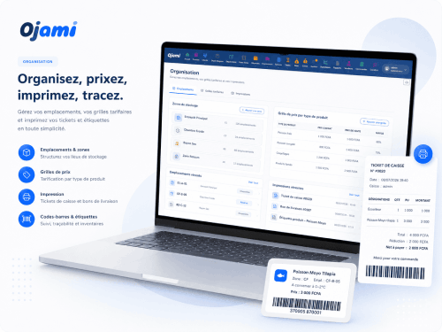 Aperçu de Organisation dans Ojami
